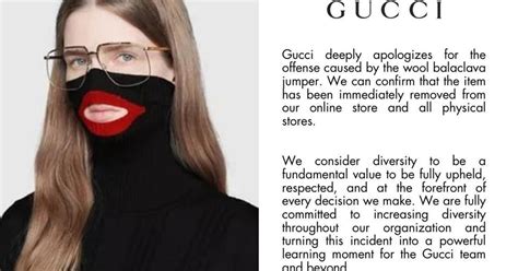 gucci blackface sweater crisis